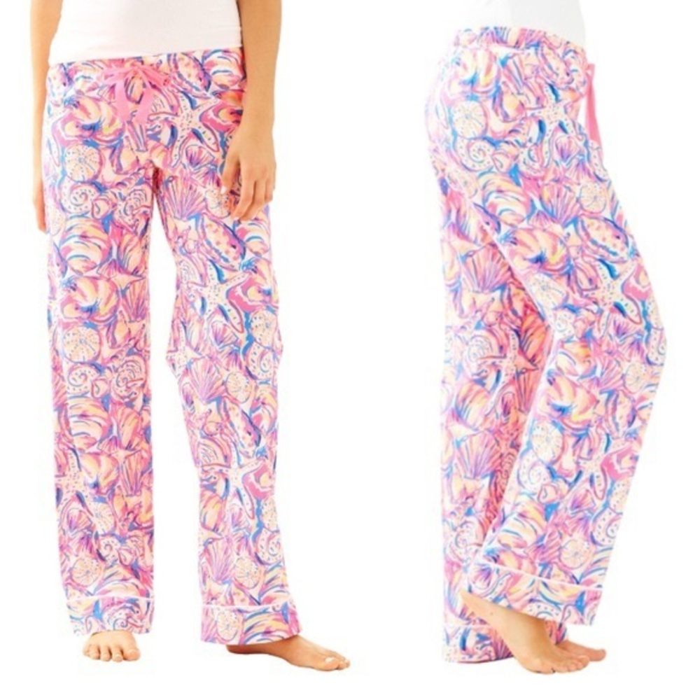 Lilly Pulitzer Shell Of A Time Pajama Pant XXS